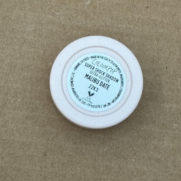 ColourPop Cosmetics Super Shock Shadow, Malibu Date, Limited Edition - Picture 2 of 14